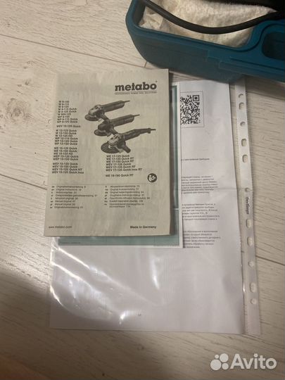 Болгарка metabo Германия