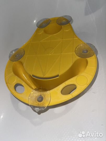 Детский стул / сидение для ванны с ковриком