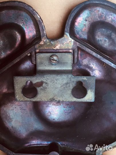 Олимпийский мишка подсвечник ретро сувенир