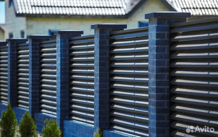 Забор металлический быстро качественно