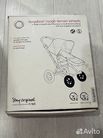Зимние колеса bugaboo cameleon 3