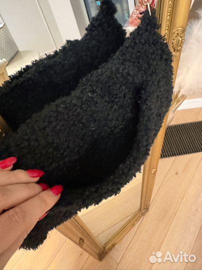 Комплект панама меховая и муфта Cardinal Margo