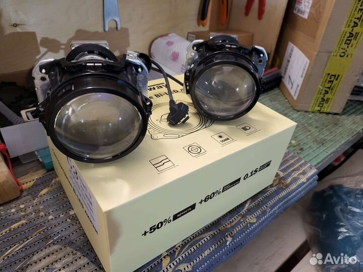 Биксеноновые линзы 3 дюйма