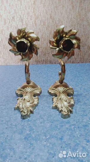 Подсвечник бронза СССР