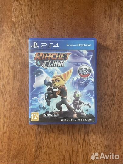 Ratchet clank PS4 диск