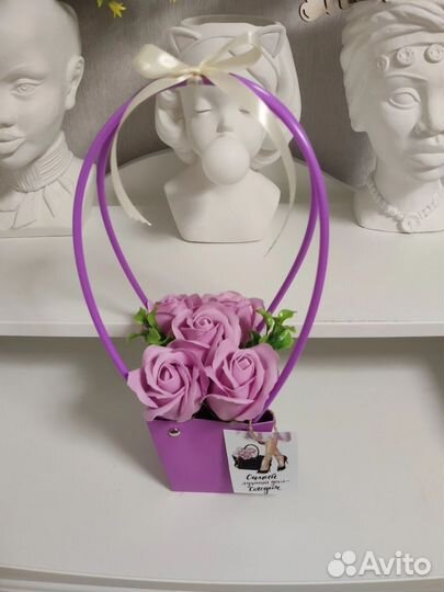 Букет из мыльных роз мыла на 1 сентября учителю