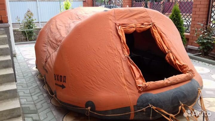 Спасательный надувной плот 10-местный