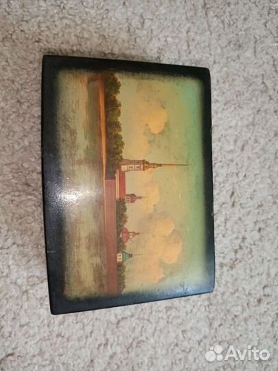 Шкатулка федоскино 59год