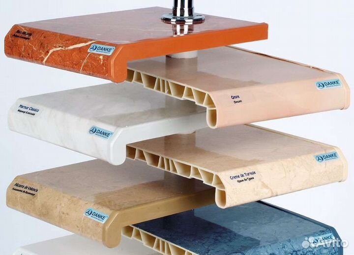 Пластиковые подоконники Данке