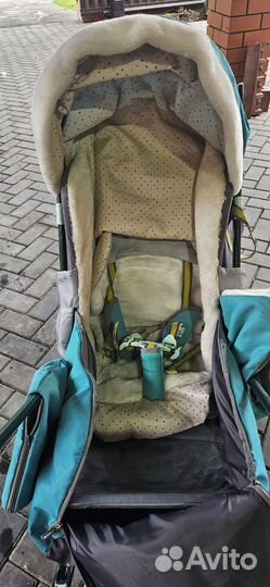 Детские санки коляска ника