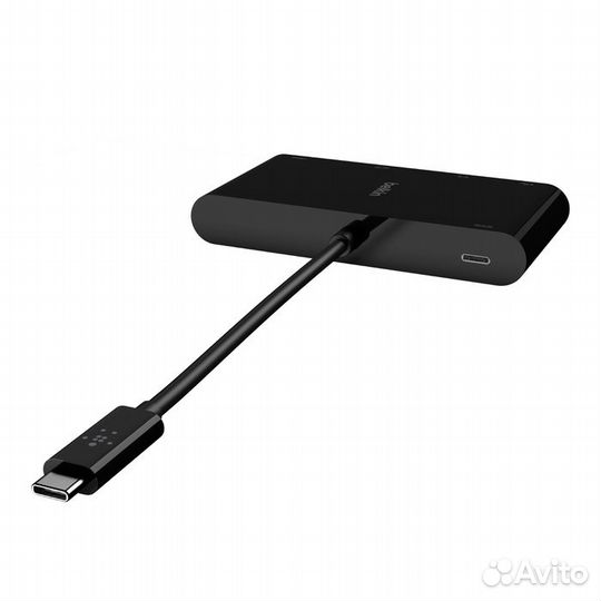Адаптер Belkin USB-C Multimedia + Charge Adapter