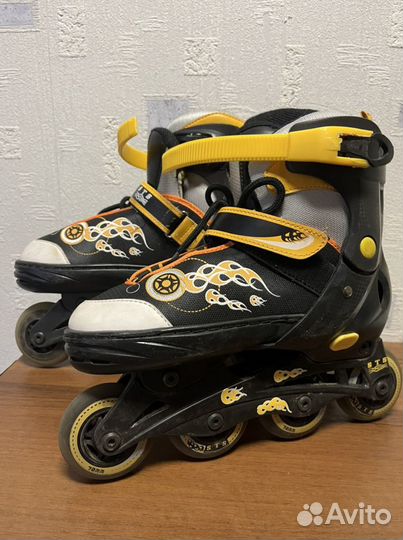 Роликовые коньки раздвижные 35 38