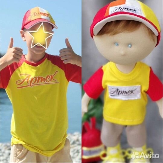 Портретная кукла по фото