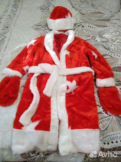 Костюм деда мороза детский