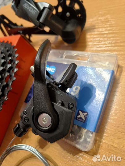 Microshift Advent трансмиссия 9 ск