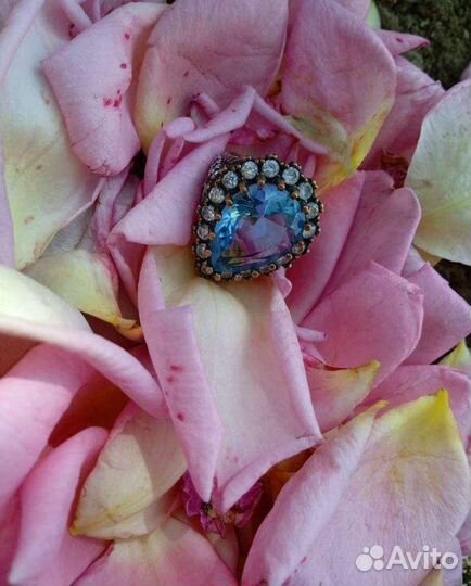 Серебряные кольцо