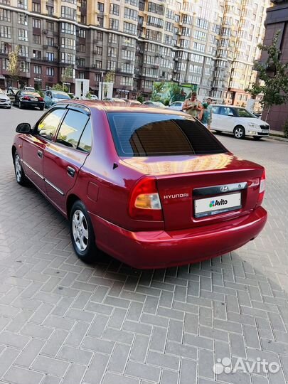Hyundai Accent 1.5 МТ, 2005, 225 000 км