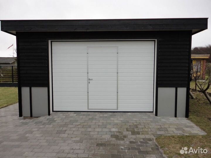 Гаражные секционные ворота