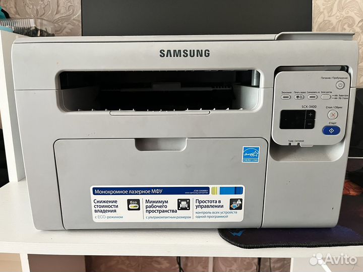 Принтер лазерный мфу samsung scx-3400