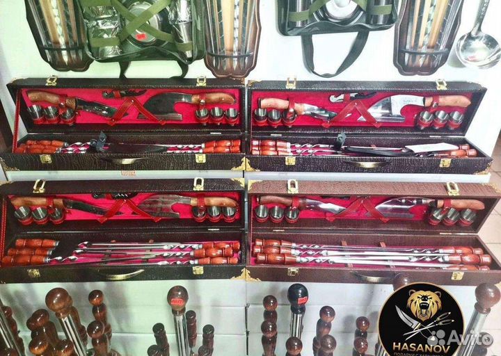 Шашлычный набор Кизляр подарочный