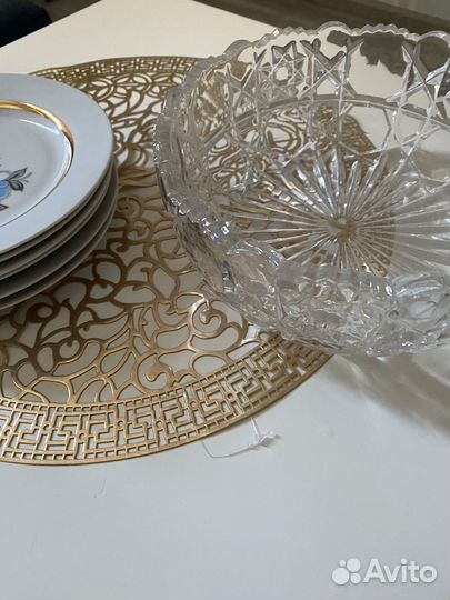 Посуда СССР хрусталь фарфор цена за все