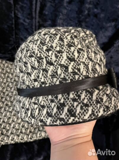 Шляпка и шарфик шерсть Loricci