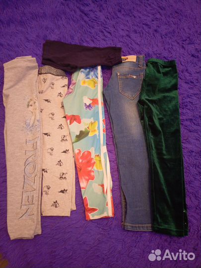 Вещи пакетом на девочку 110 116