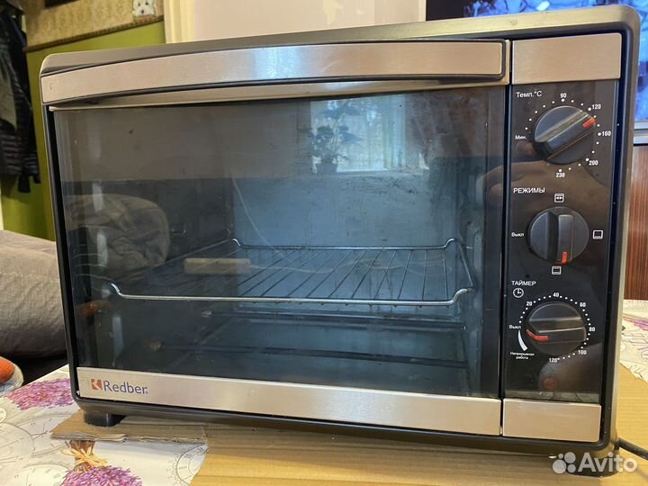 Электрическая мини печь духовка бу