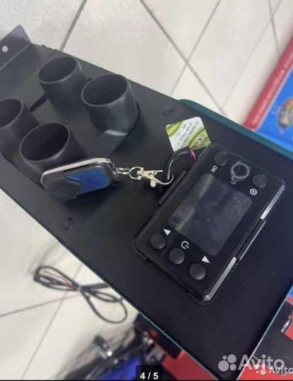 Автономный отопитель сухой фен 12в