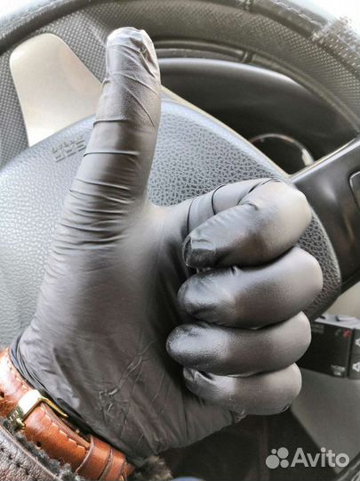 Перчатки нитриловые без винила