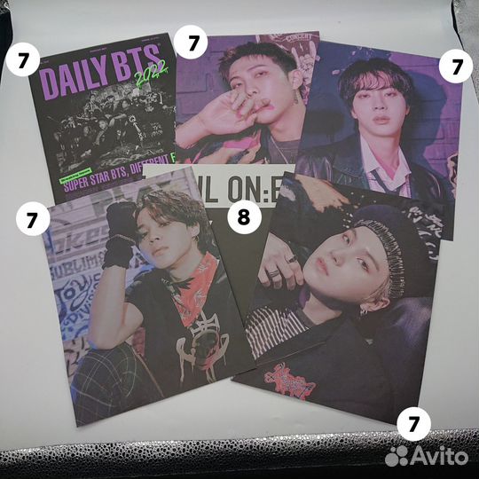 Плакаты постеры BTS оригинальные