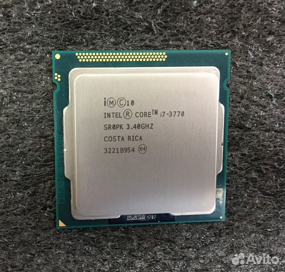 Intel Core i7-3770 3.4 Ггц Socket 1155 четыре ядра