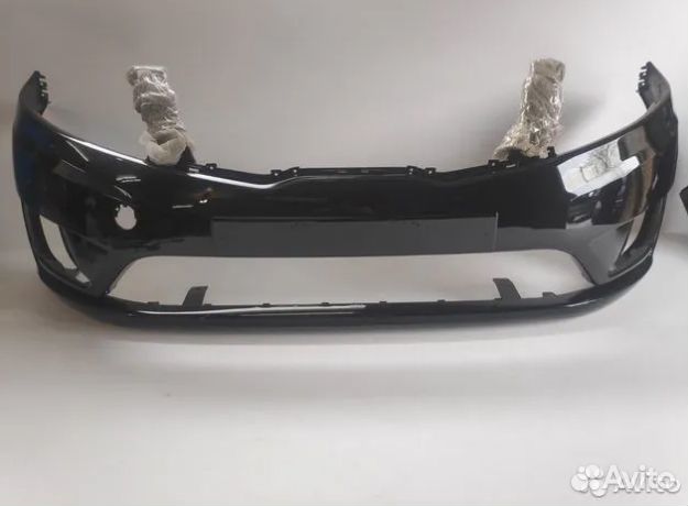 Бампер передний Kia Rio III (2011-2015) - черный