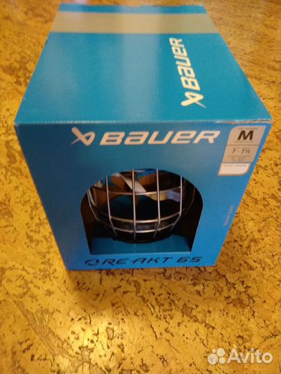 Хоккейный шлем Bauer Re-akt 65 combo M