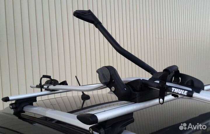 Велокрепление на крышу авто. thule proride 591