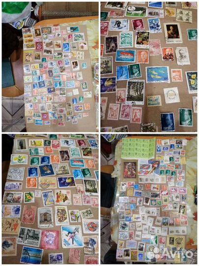 Марки почтовые ссср,Членский взнос,марки60-90г