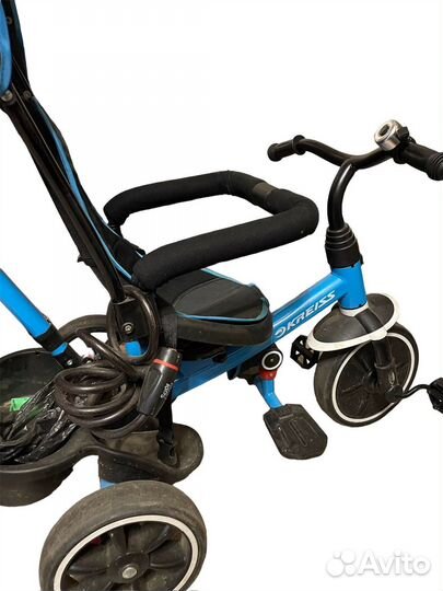Детский велосипед с ручкой