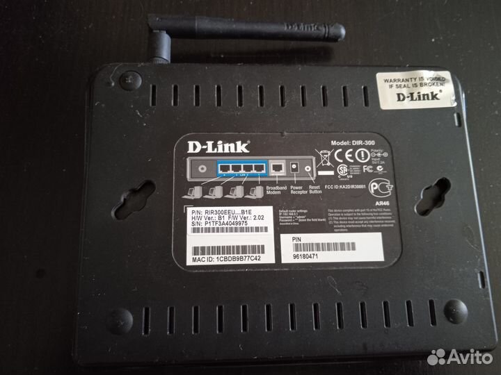 Wifi роутер D-link Dir 300