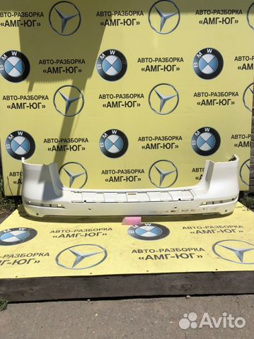 Mercedes W166 ML M-class бампер задний