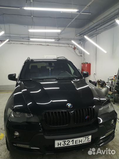 Реснички на фары BMW X5 E70