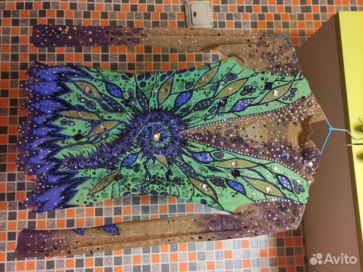 Купальник для художественной гимнастики до 146