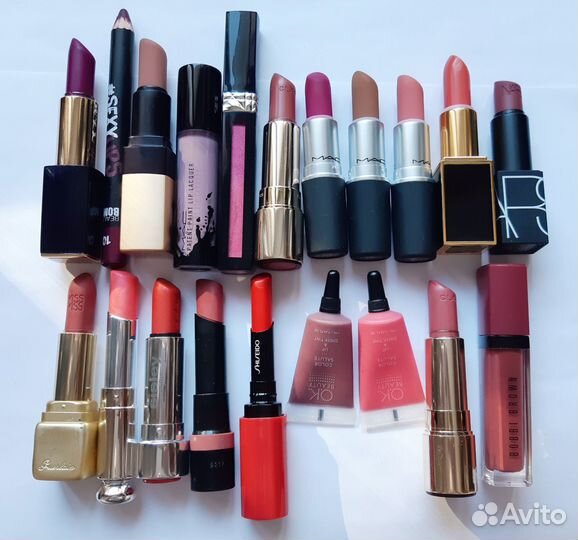 Помада MAC, Tom Ford, Estee Lauder, Guerlain и др