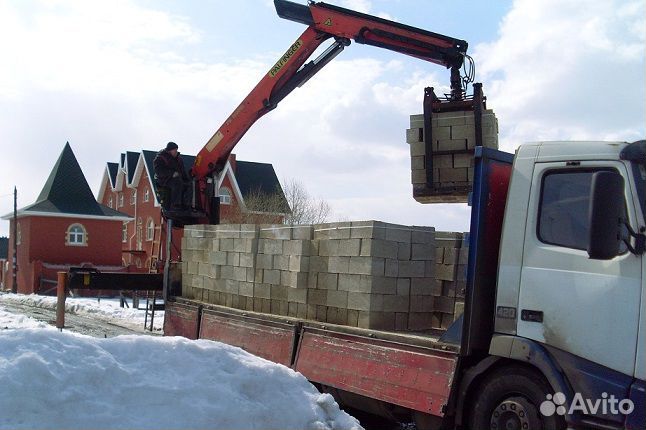 Блок муровой/керамзитовый -Доставка с производства
