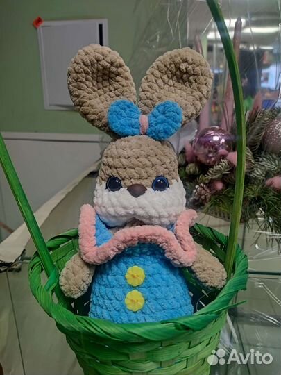 Вязаные игрушки ручной работы