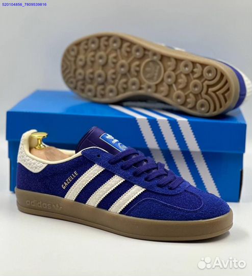 Кроссовки Adidas Gazelle Navy (Арт.62151)