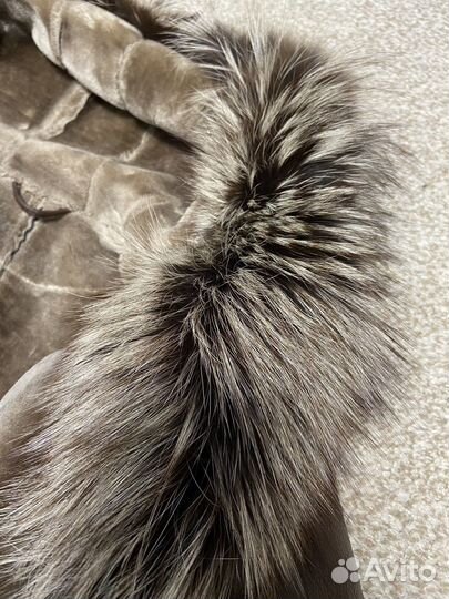 Дубленка женская 53-54 размер