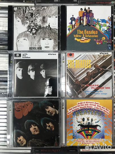 Музыкальные cd диски the Beatles