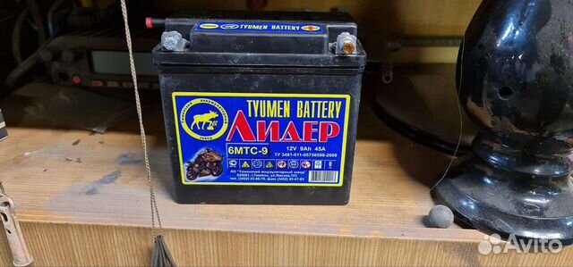 Аккумулятор для мотоцикла купить в Кемерово TYUMEN BATTERY 6МТС-9 | Авито