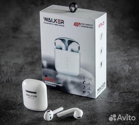 Беспроводные наушники 2 пары walker wts-21