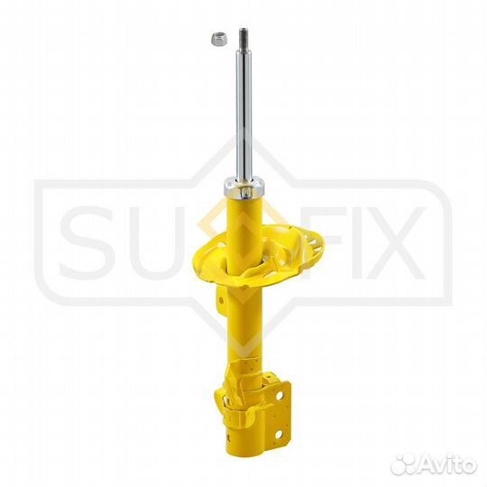 Стойка амортизаторная передняя L nissan Note(E11)